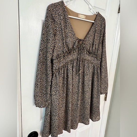 Altar’d State Cheetah Dress - Picture 2 of 5